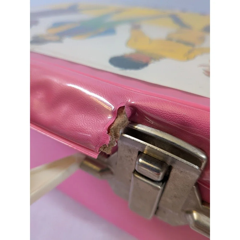 Vintage Pink Tara Toy Corp Deluxe Fashion Doll Case 17x12